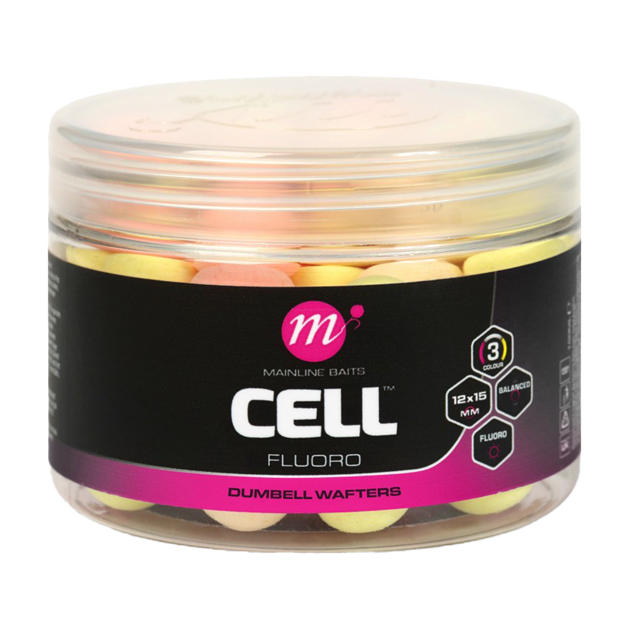 Cell Fluoro Dumbell Wafters 12x15mm