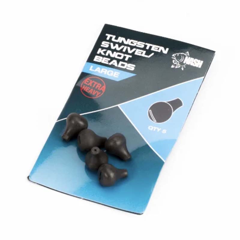 Cling On Tungsten Swivel & Knot Bead Large