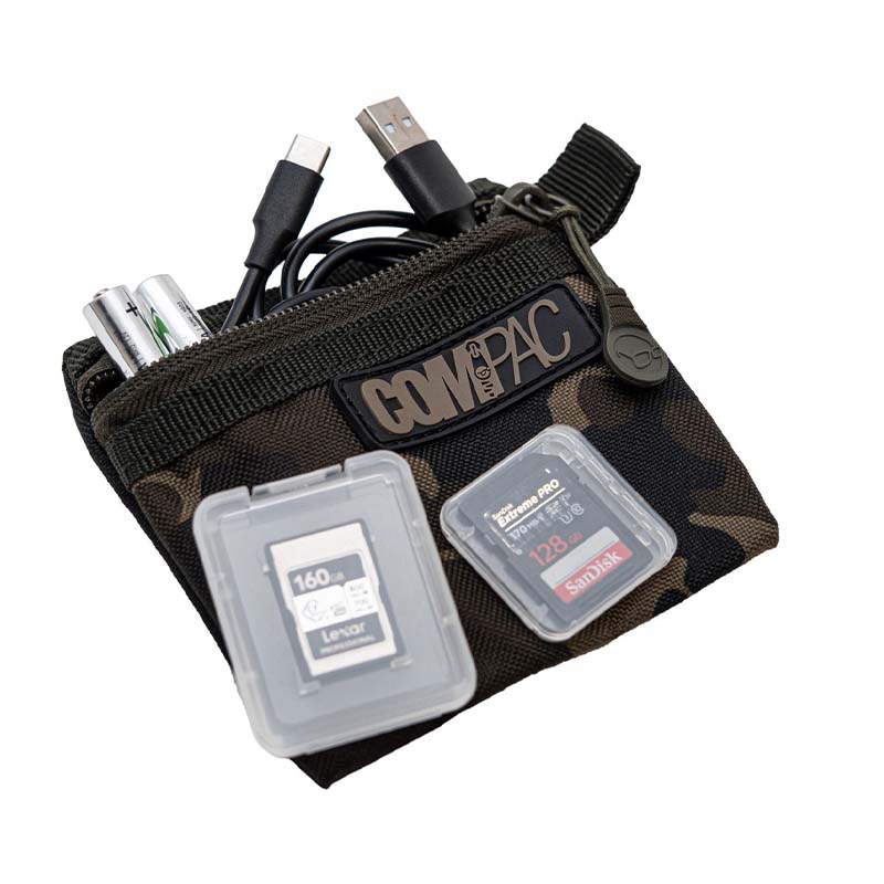 Compac Wallets Dark Kamo Set di 3