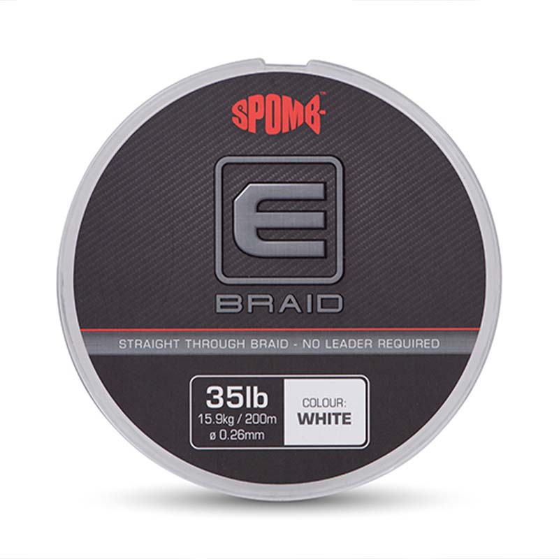 'E' Braid 0.26mm 35lb White