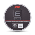'E' Braid 0.26mm 35lb White