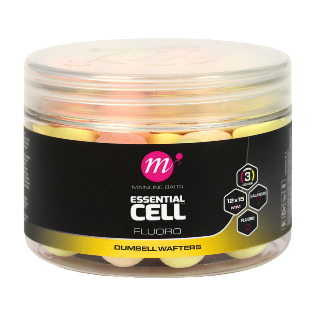 Essential Cell Fluoro Dumbell Wafters 12x15mm