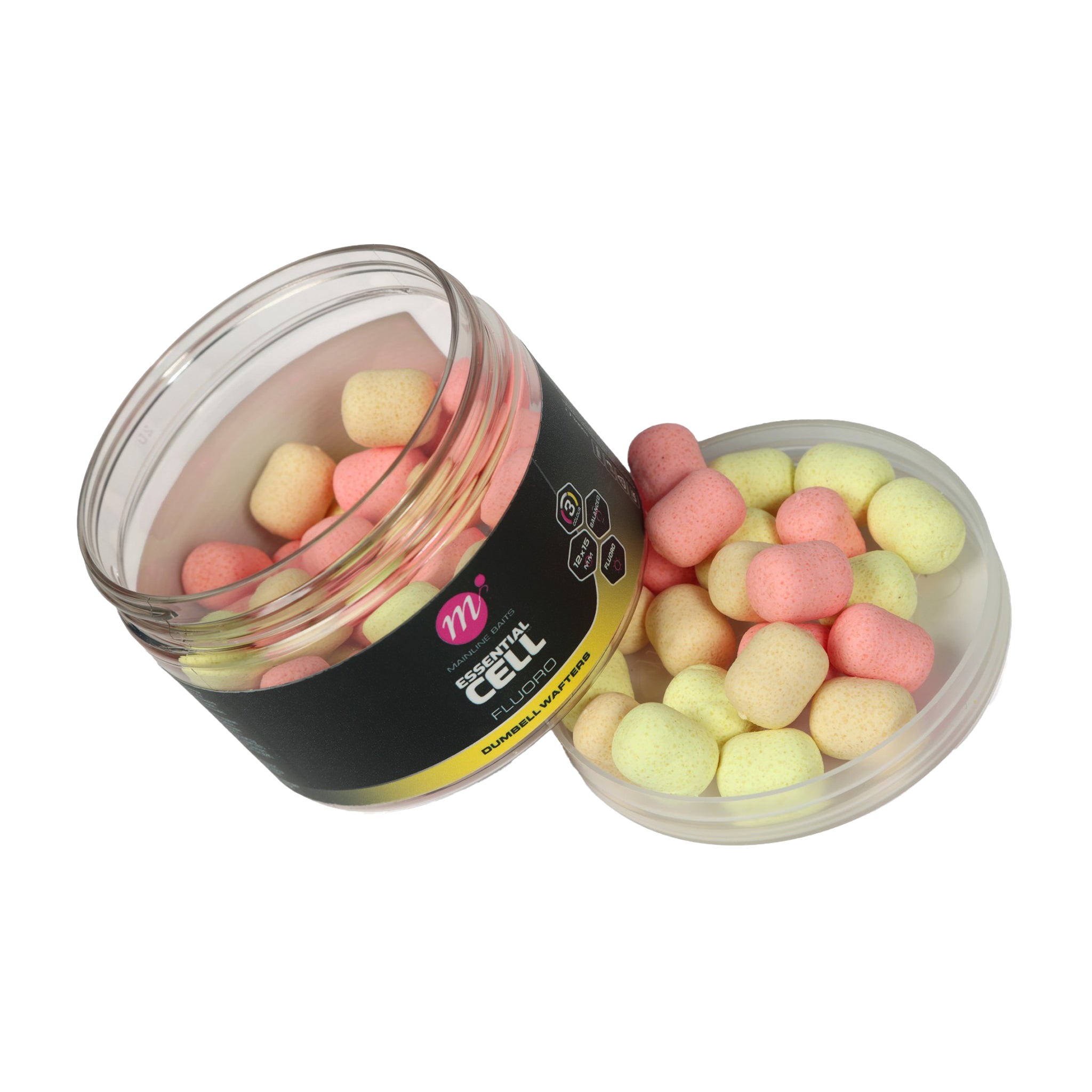 Essential Cell Fluoro Dumbell Wafters 12x15mm