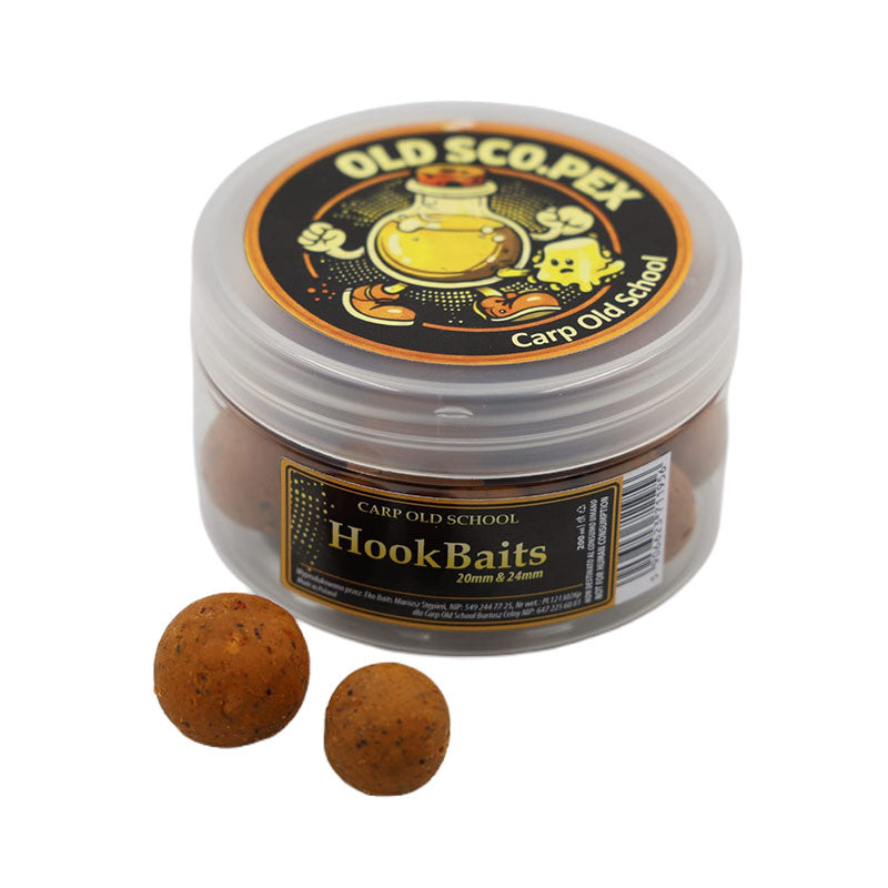 Hookbaits 20&24mm Old Sco.Pex