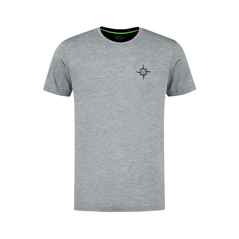Compass Tee | Heather Grey