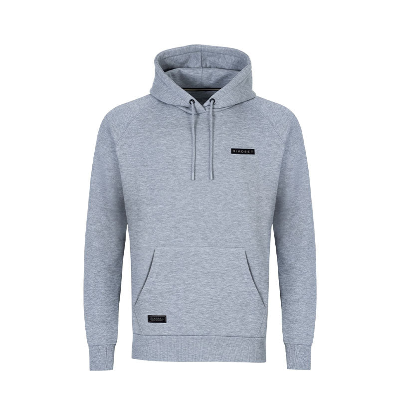 Mindset Patch Hoodie Heather Grey