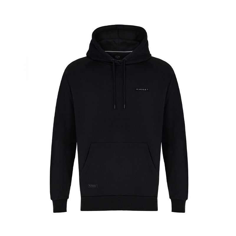 Mindset Patch Hoodie Black