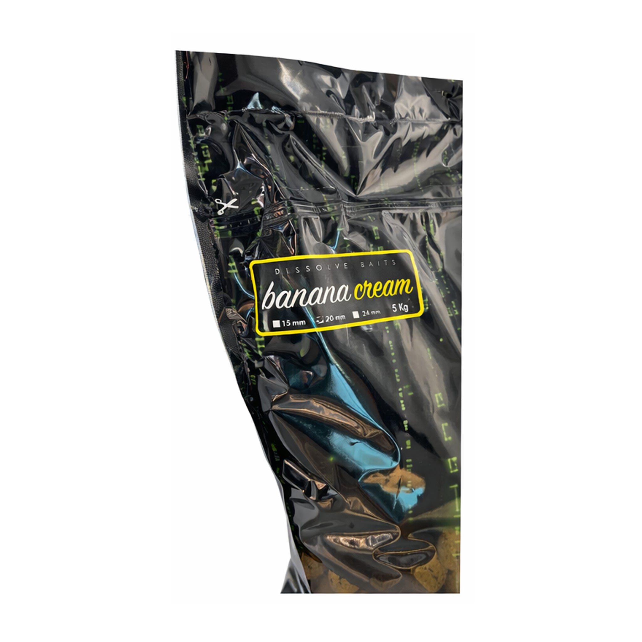 Dissolve Boilies Banana Cream 20mm 5kg