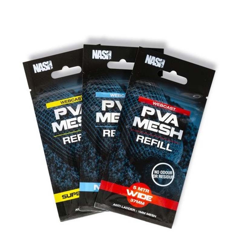 Nash Webcast PVA Refill Wide 5m 37mm