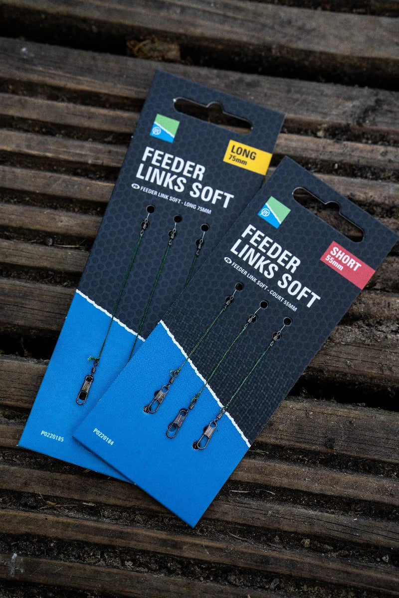 Preston Feeder Links Soft Long 75mm