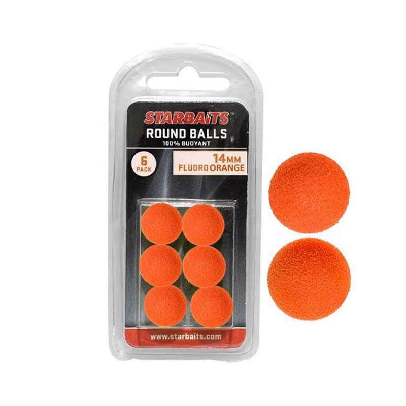 Round Balls Orange 14 mm