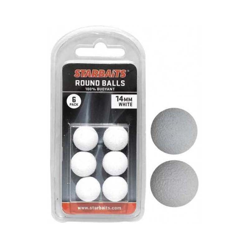 Round Balls White 14 mm