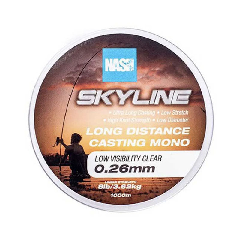 Skyline Mono Clear 0.26mm 1000m