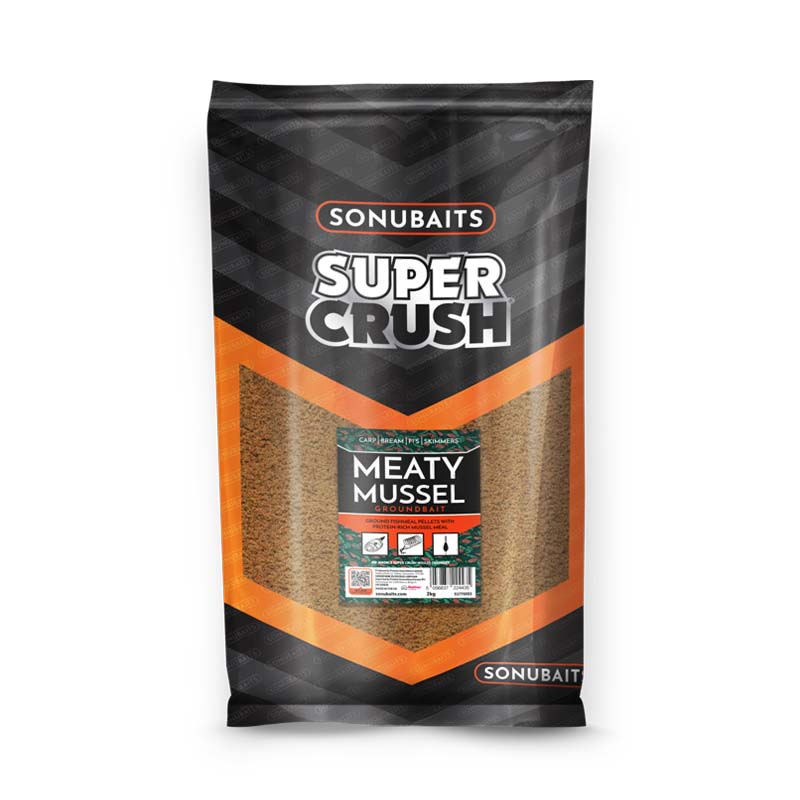 Super Crush Meaty Mussel Groundbait 2kg