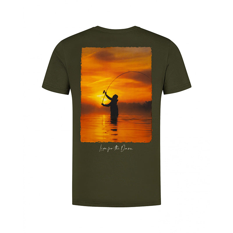 Sunrise Tee | Dark Olive