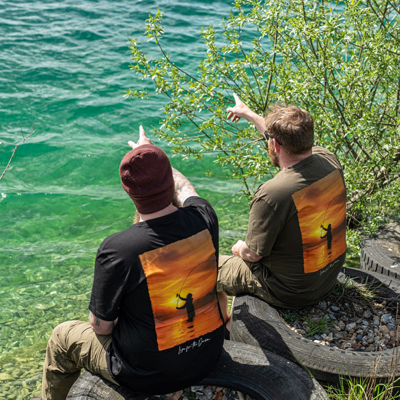 Sunrise Tee | Dark Olive