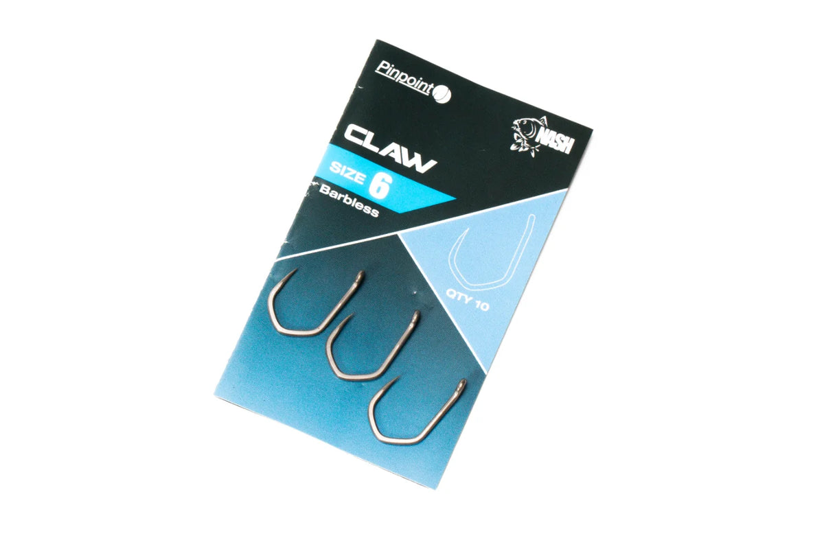 Nash Pinpoint Claw Barbless – Ami Senza Ardiglione 10pz