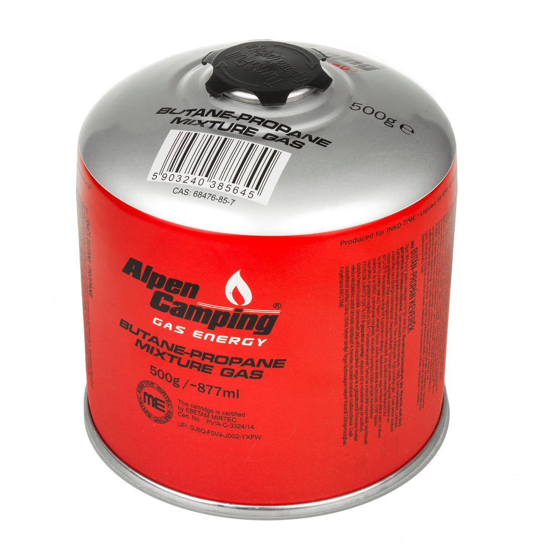 Cartuccia gas propano butano 500g