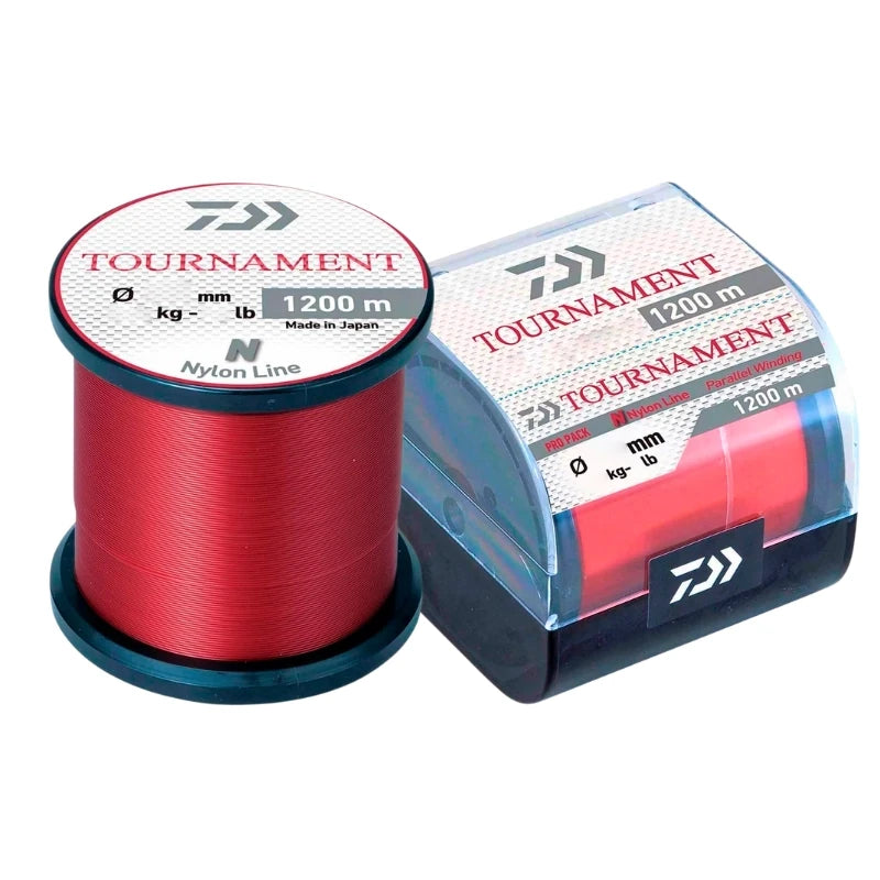 Daiwa Tournament Line Red 1200m 0.33mm confezione