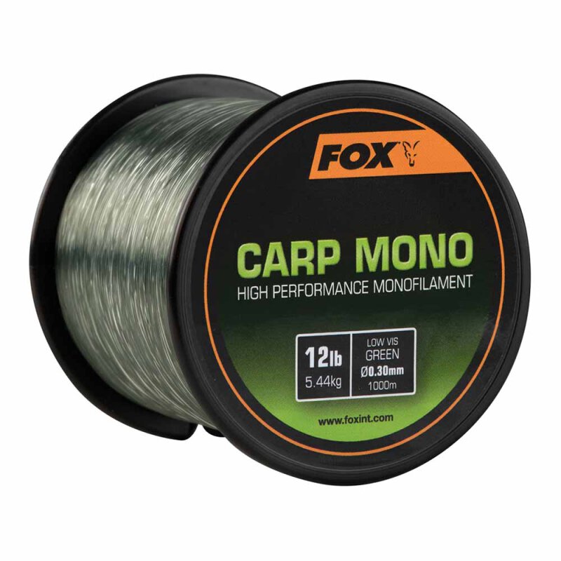 Fox Carp Mono 0,30mm 12lb 1000m CML181 – bobina