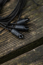 Fox Edges Naturals Leadcore Heli-Clip Rigs 50lb dettaglio in uso