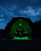 Fox Halo Multi-Colour Strip Light in uso nel bivvy