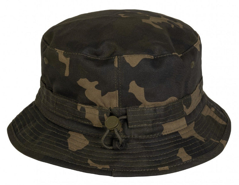 Korda Boonie Hat Dark Kamo – dettaglio tessuto e tesa