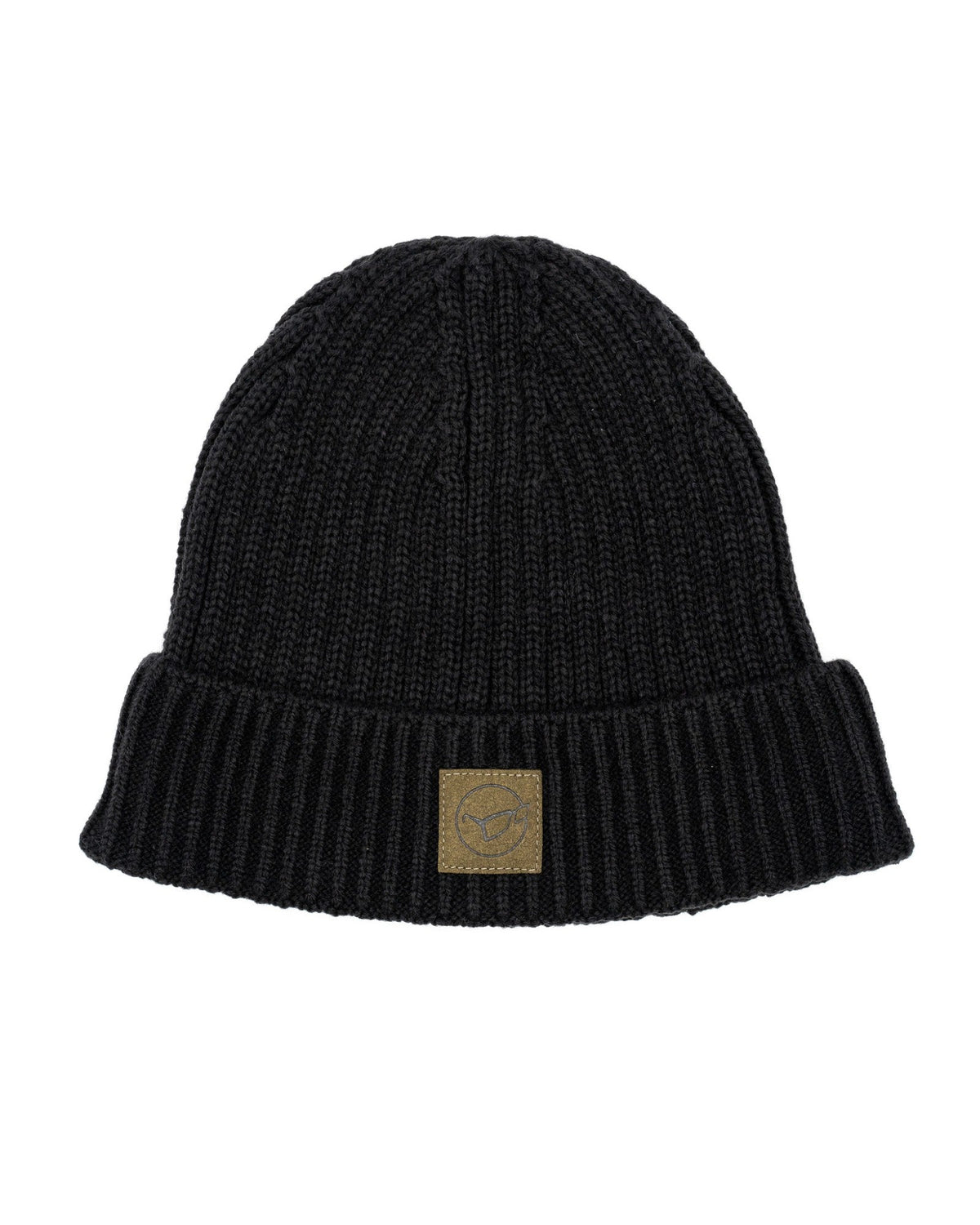 Korda Fishermen Beanie Black KBH18 – vista frontale