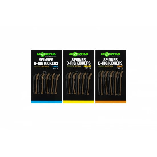 Korda Spinner D-Rig Kickers Green Brown confezione