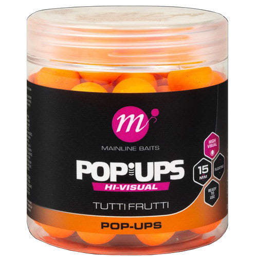 Mainline Hi-Visual Pop Ups Tutti Frutti 15mm – barattolo