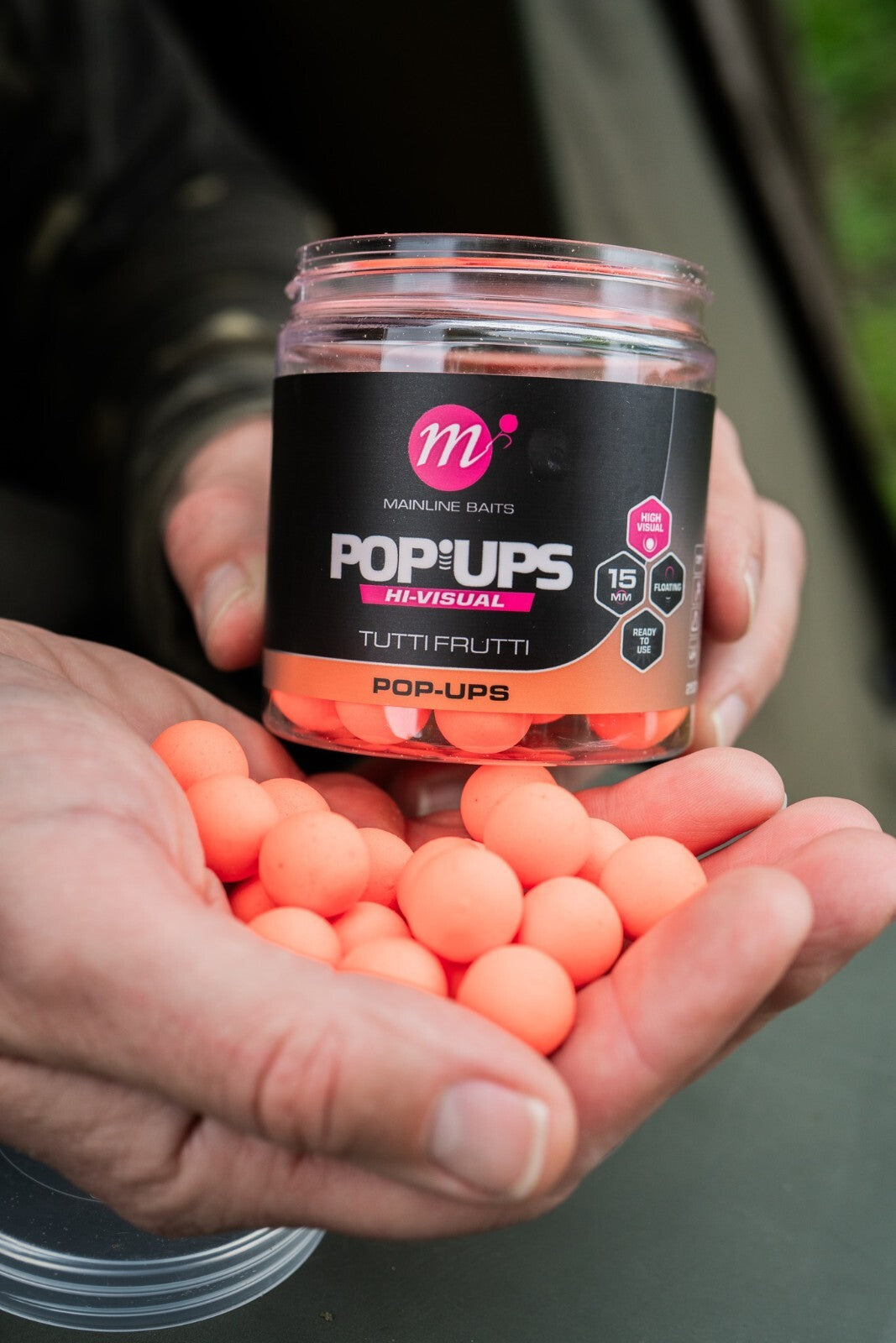 Mainline Hi-Visual Pop Ups Tutti Frutti 15mm – pop up arancioni