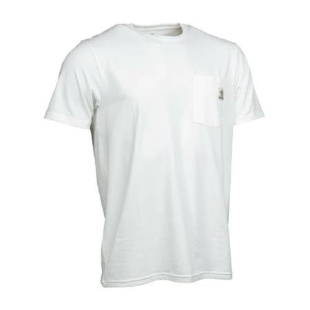 Make It Happen Badge Pocket T-Shirt Ecru