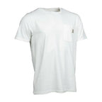 Make It Happen Badge Pocket T-Shirt Ecru