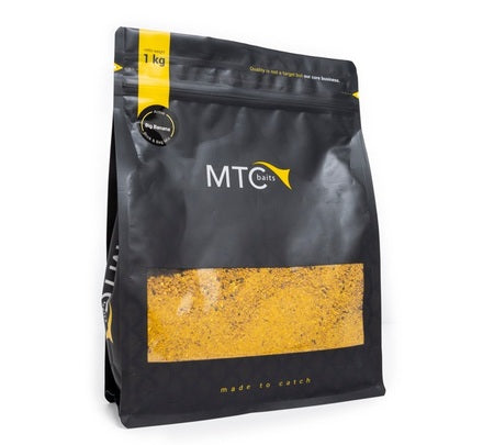 MTC Baits Active Stick & Bag Mix Big Banana 1kg dettaglio confezione