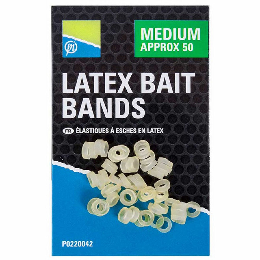 Preston Latex Bait Bands Medium dettaglio