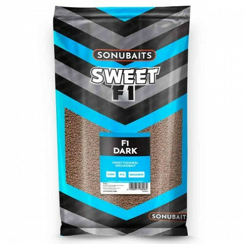 Sonubaits F1 Dark Groundbait 2kg – confezione