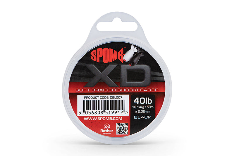 Spomb XD Soft Braided Shockleader 40lb 50m confezione